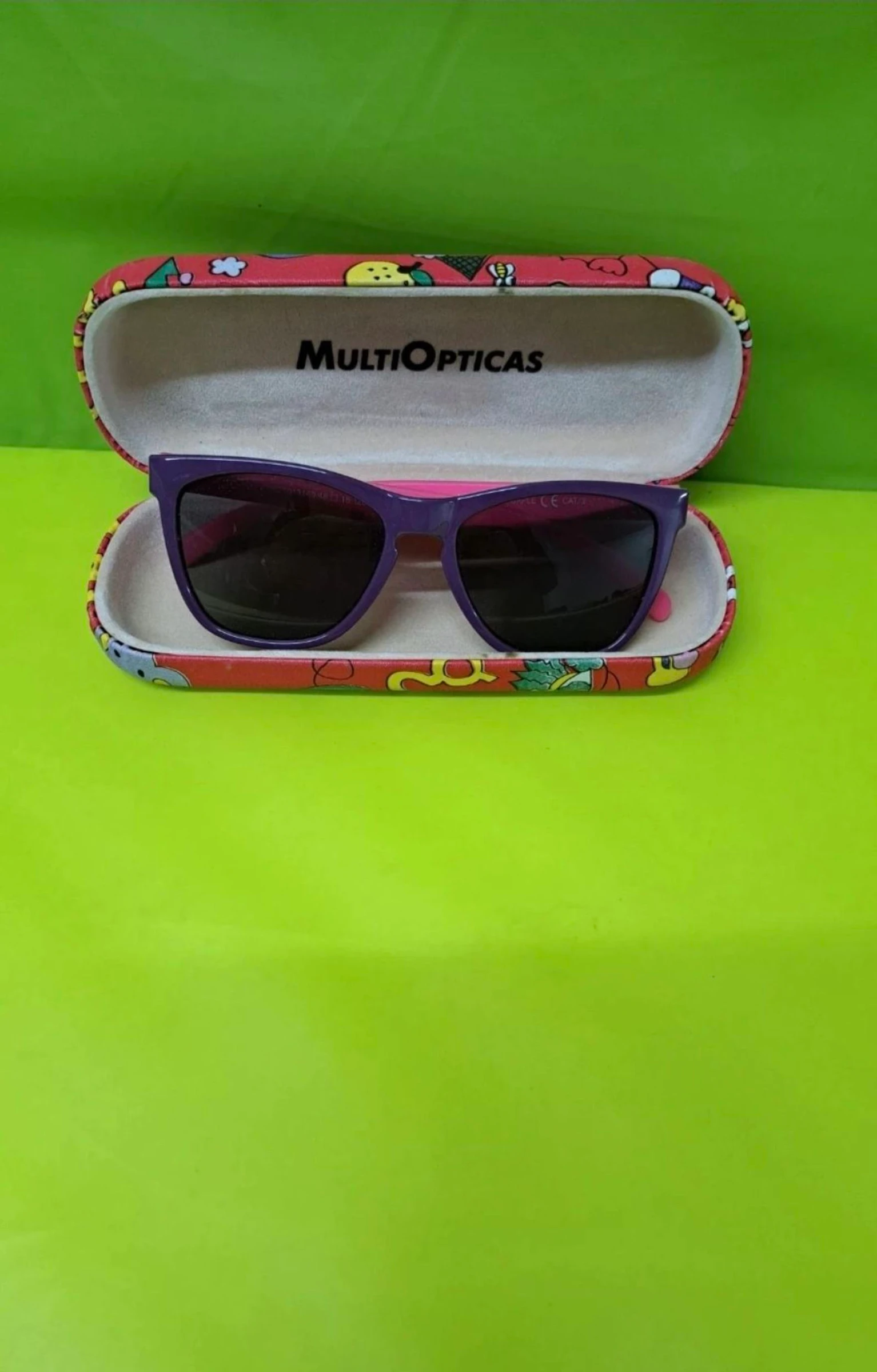 Óculos roxo Solaris. – photo 2
